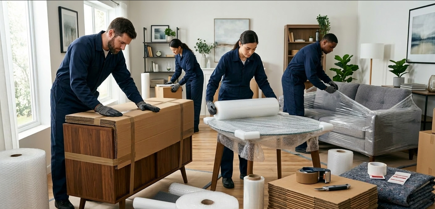 تغليف الأثاث بمواد عالية الجودة