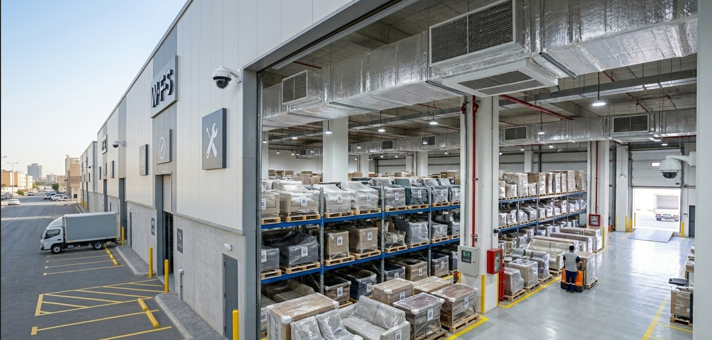 مستودع تخزين عفش ذكي في حي الصحافة - لؤلؤة المستقبل