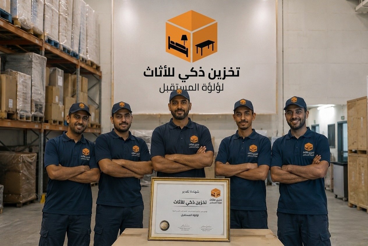 فريق العمل المعتمد في مستودعات تخزين العفش بالرياض